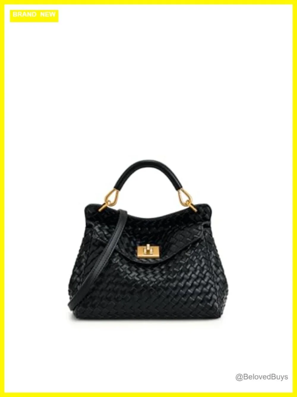 Vegan Leather Top-Handle Satchel Handbag with Adjustable Strap